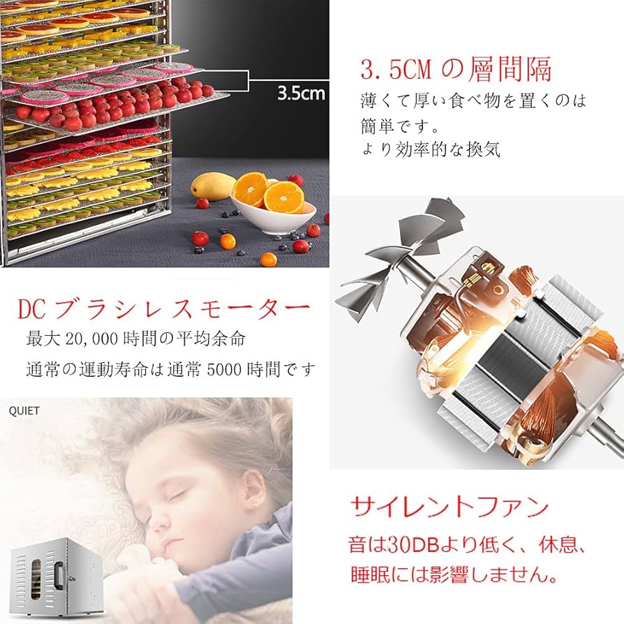 フードディハイドレータ Amazon.co.jp: 食品乾燥機 フードドライヤー ディハイドレーター